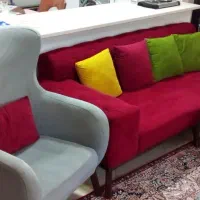 مبل چستر ۷ تا ۱۰ نفره با پارچه مازراتی|مبلمان خانگی و میز عسلی|کرج, ساماندهی|دیوار