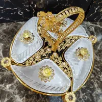 فروش عمده ظروف عربی طلایی به قیمت فاکتور|ظروف سرو و پذیرایی|شیراز, تندگویان|دیوار