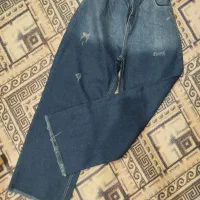 شلوار قد۹۰ واید جین لی سایز ۳۸