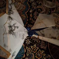 دسته گل ابی|گل مصنوعی|کرج, شهرک سهرابیه|دیوار