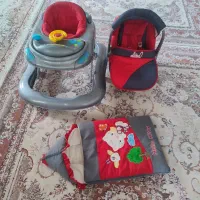 روروک و کریر و کیسه خواب نوزادی