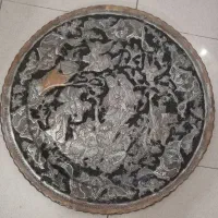 سینی مسی کار شده .تمیز