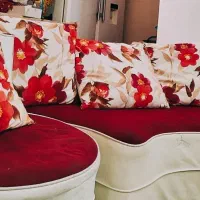 مبلمان 7 نفر با میز جلو