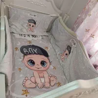 تخت کودک و نوجوان همراه با روتختی و تشک نو