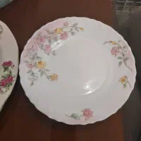 تعدادی ظروف چینی پلوخوری چینی پیش دستی گل صورتی|ظروف سرو و پذیرایی|تهران, اوقاف|دیوار