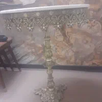 میز خاطره برنزی قطر ۷۰سانت سالم و تمیز