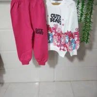 بلوز وشلوار دخترانه پنبه دورس|کفش و لباس بچه|کاشمر, |دیوار