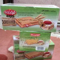 بیسکویت باطعم هل وتزین کنجد فرخنده ۸۵۰گرمی|عمده‌فروشی|اسلام‌شهر, شهرک قائمیه|دیوار