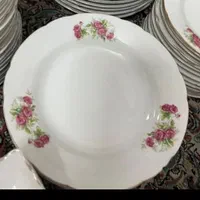 سرویس چینی گل سرخی یاماتسو ژاپن همه و تکی هم میشه|ظروف سرو و پذیرایی|تهران, مینابی|دیوار