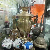 سماور ذغالی روس