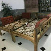 کرسی شب یلدا و تخت سنتی|تخت و سرویس خواب|حمیدیا, |دیوار