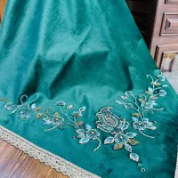 سرمه دوزی و جواهر دوزی|پرده، رانر، رومیزی|اصفهان, باغ زرشک|دیوار