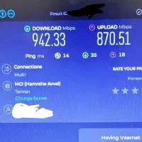 اینترنت با بالاترین سرعت