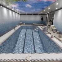 کاشیکاری و آب بندی استخر