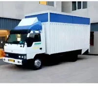 باربری حجت بار حمل ونقل اثاث منزل خاور نیسان کارگر
