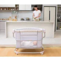 گهواره ماستلا اتوماتیک کنار تخت مادر|تخت و صندلی بچه|رشت, گلسار|دیوار