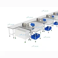 میز کنار و بغل چرخ خیاطی مدل LوZ / میز برش