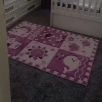 فرش کودک (دخترانه) نو