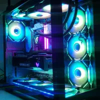 سیستم کیس کامپیوتر گیمینگ رندرینگ 4070ti و 13600kf|رایانه رومیزی|تهران, استاد معین|دیوار