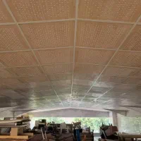 اجرای سقف و دیوار کاذب (کناف تایل پی وی سی)|خدمات پیشه و مهارت|نجف‌آباد, باغ ملی|دیوار