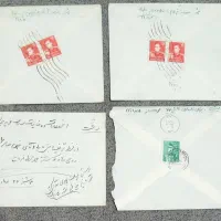 ۵۰۰عدد پاکت نامه همراه نامه پهلوی دوم