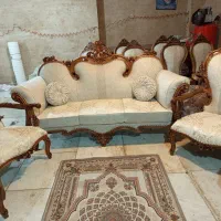 تولید کننده مبل کلاسیک 9نفره مخصوص جهیزیه|مبلمان خانگی و میز عسلی|اصفهان, رهنان|دیوار