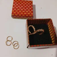 طلا،گوشواره رولکس و حلقه ای