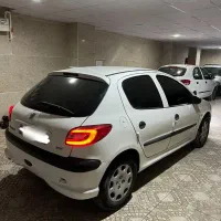ماشین ۲۰۶سفید