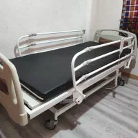 تخت بیمارستانی ۳ شکن برقی با تشک مواج در حد نو|آرایشی، بهداشتی، درمانی|رشت, شالکو|دیوار