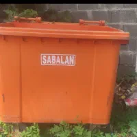 سطل زباله بزرگ پلی اتیلن