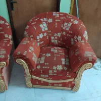 یک دست مبل راحتی کار تهران دست دوم در حد نو|مبلمان خانگی و میز عسلی|تربت‌حیدریه, کاشانی|دیوار