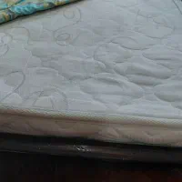 تخت دو نفره چوبی|تخت و سرویس خواب|آق قلا, |دیوار