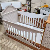 تخت کودک(تخت نوزاد )وکیوم|تخت و سرویس خواب|خرم‌آباد, |دیوار