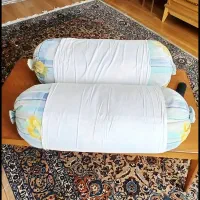 ۴ عدد متکا(بالش بزرگ )پر مرغ تمیز و نرم