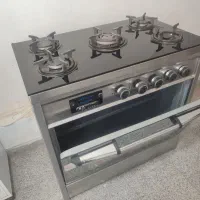 اجاق گاز چدنی تمیز فلش خور