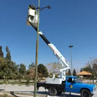 خدمات بالابر نیسانی (کار در ارتفاع ۱۵ متر)|خدمات پیشه و مهارت|فسا, |دیوار