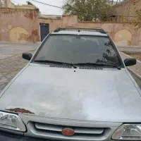 ماشین پراید ۸۹ نقره ابی