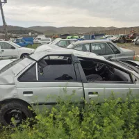 تصادفی  پژو مدل ۸۷ نفره ایی شاسی سالم