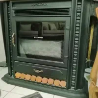 بخاری  گازی مدل شومینه ای