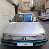 پژو 405 مدل 87 نقره ای