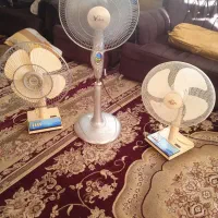 باسلام سه عددپنک یکی پایه بلندوعدد|پنکه و تصفیه‌کنندهٔ هوا|شیراز, شهرک مطهری|دیوار