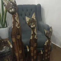 مجسمه چوبی|مجسمه، تندیس، ماکت|اهواز, کوی مهدیس|دیوار