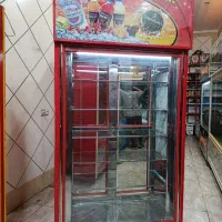 یخچال ویترینی 4درب دوطرف نما درحداک