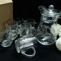 ظروف کریستال روس روسی پارچ لیوان فرانسه لومینارک