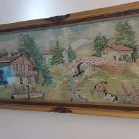 تابلو دست دوز|تابلو، نقاشی، عکس|اردبیل, |دیوار