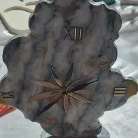 ساعت دکوراتیو رزینی