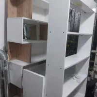 فروش قفسه چوبی در حد نو