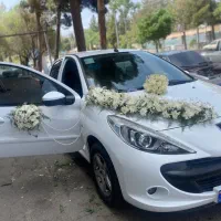 گل آرایی ماشین عروس