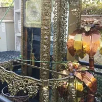 فروش و خریدار لوازم برنزی بوفه لوستر اینه کنسول