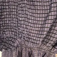 کاور مبل ۷ نفره بسیار تمیز رنگ بنفش پفکی